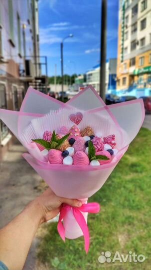 Клубничные букеты/ Подарок на День Матери