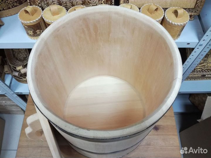 Кадка кедровая для солений 40 литров