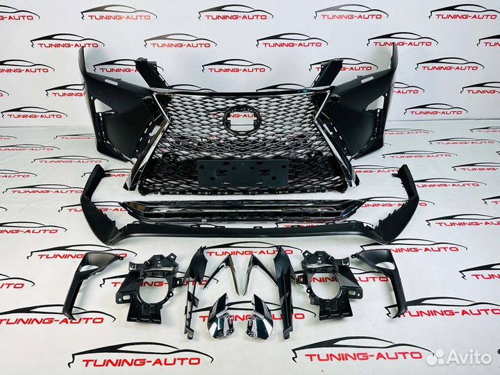 Бампер передний Lexus RX350 в стиль F-Sport W8517
