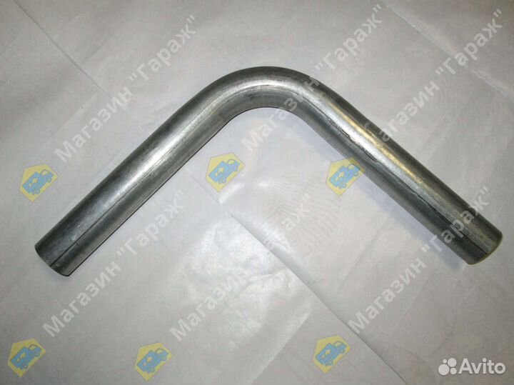 Труба глушителя изогнутая 90' оцинкованная EXP2001 42/46x300x300мм