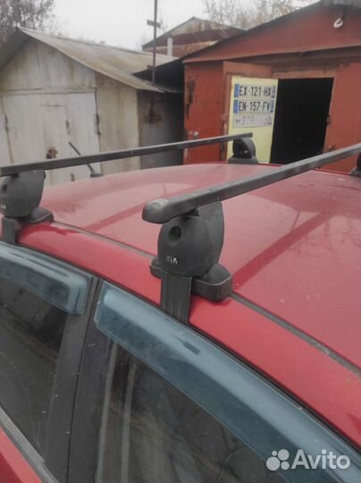 Багажник на крышу kia rio