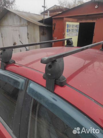 Багажник на крышу kia rio