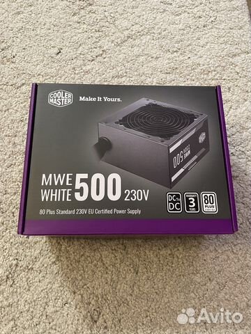 Cooler master блок питания 500w купить в Москве | Электроника | Авито
