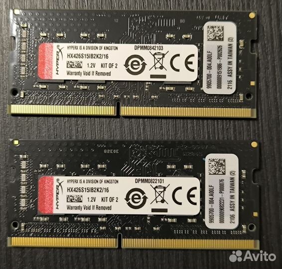 Оперативная память ddr4 hyperx