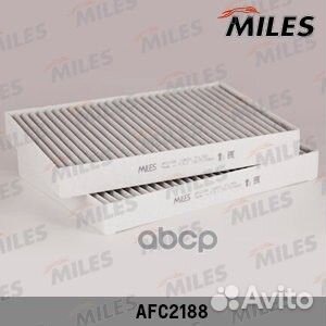 AFC2188 miles Фильтры салона (компл. 2шт) уголь