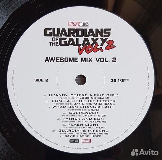 Виниловая пластинка Various Artists, Guardians of the Galaxy Vol. 2: Awesome Mix Vol. 2 (Original Mo