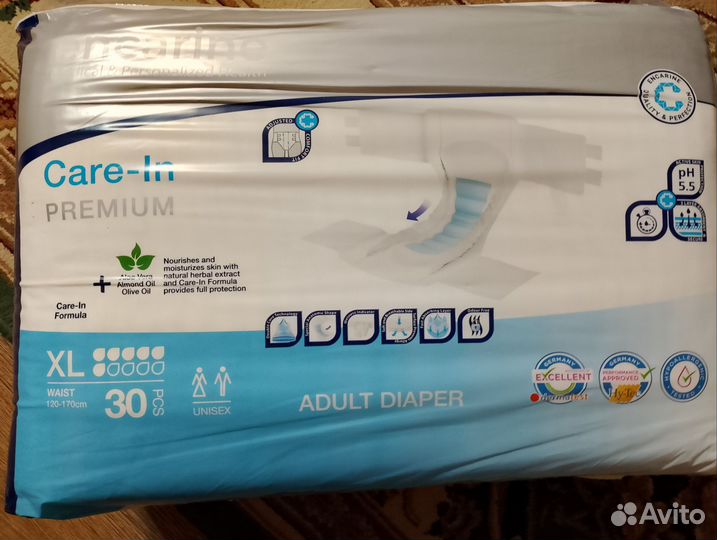 Памперсы для взрослых 3xl 30 шт