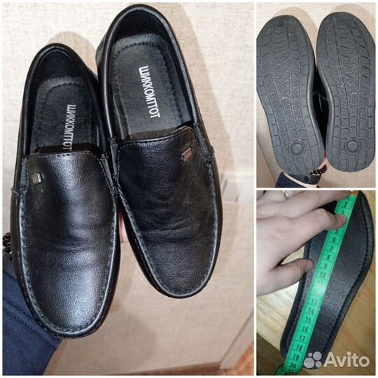 Мокасины новые ботинки для мальчика 30 р