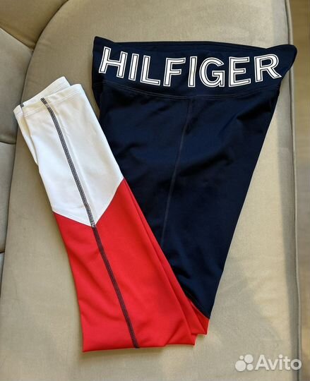 Легинсы для спорта tommy hilfiger s 44 оригинал