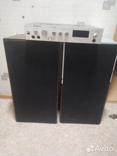 Радиотехника s90(35ас-1) + усилитель у 101