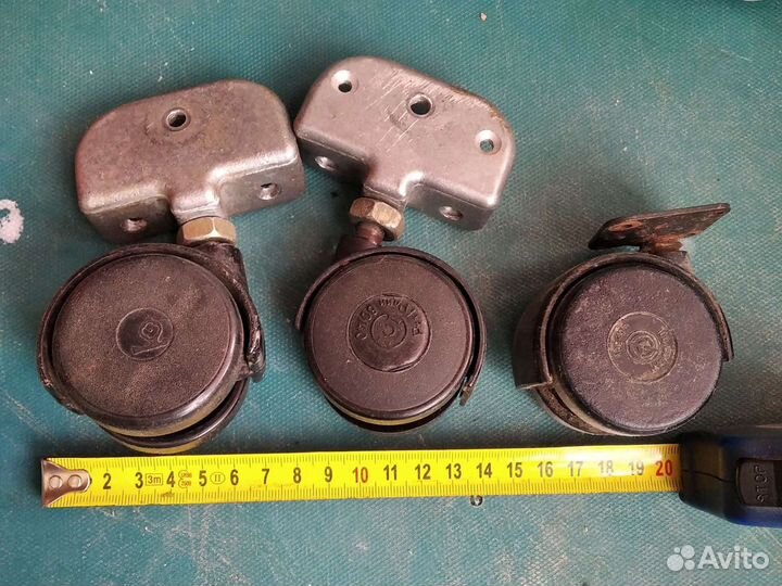 Колёсики для мебели, тележки