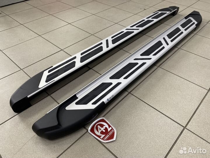 Пороги внешние площадки Volvo XC 60 2008-2017