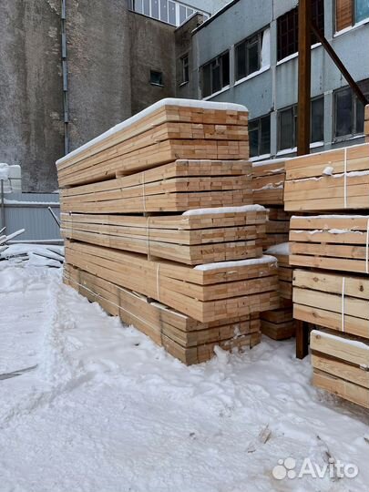 Доска обрезная 25х150х6000мм от производителя