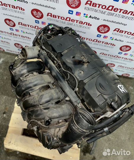 Двигатель контрактный 5FW EP6 Евро 4 peugeot 1.6