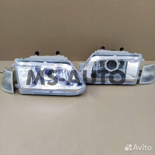 Фары 2114 би-линза (Хром)