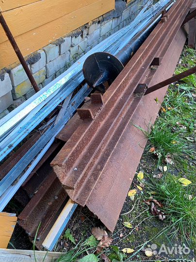 Трубы бу для забора и ворот