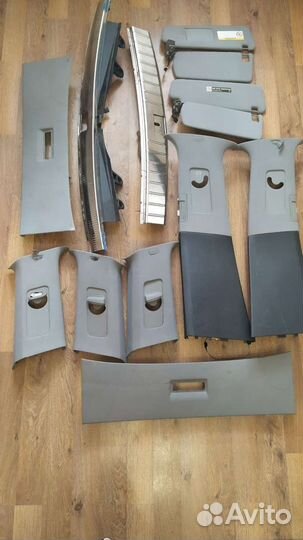 Обшивка стойки, накладка салонная Porsche Cayenne