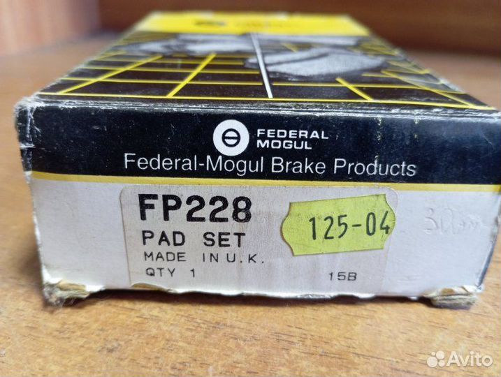 Колодки тормозные передние Citroen Gs 1980 - 1986