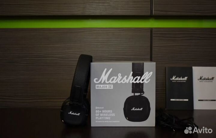 Наушники Marshall Major 4 (Black)