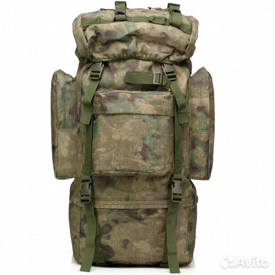 Рюкзак 70 литров каркасный (мох)