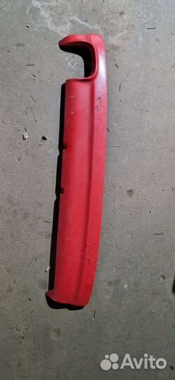 Диффузор под одну трубу в задний бампер BMW E46