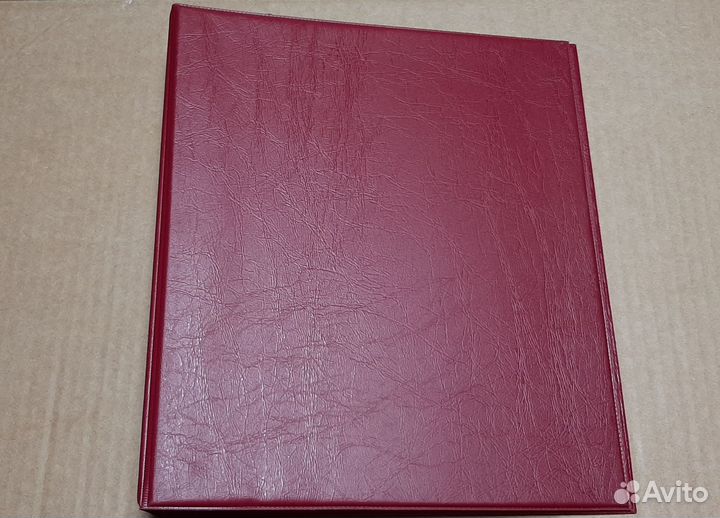 Альбом Оптима для хранения монет, бон Кожзам