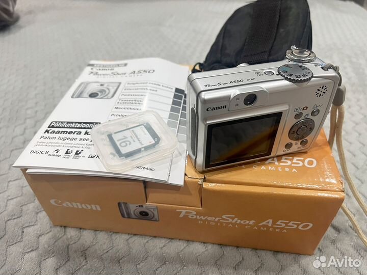 Canon PowerShot A550