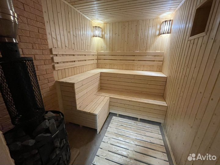 Баня из сруба