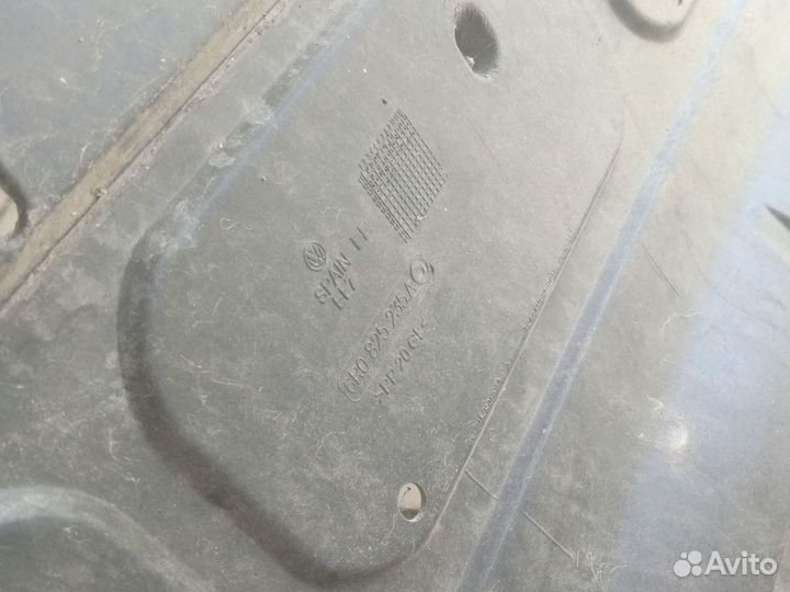 Пыльник защиты картера Rapid/Polo