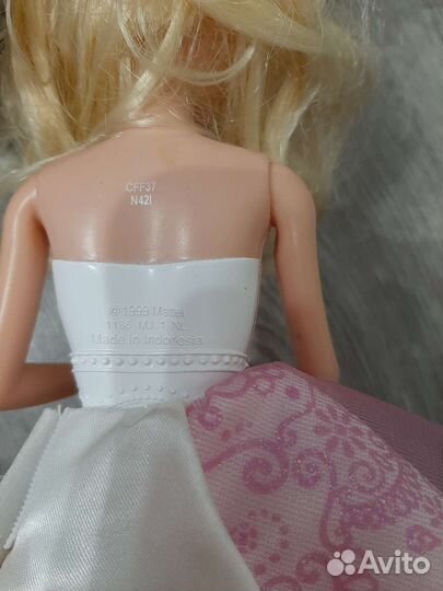 Кукла Barbie Невеста, 29 см, CFF37