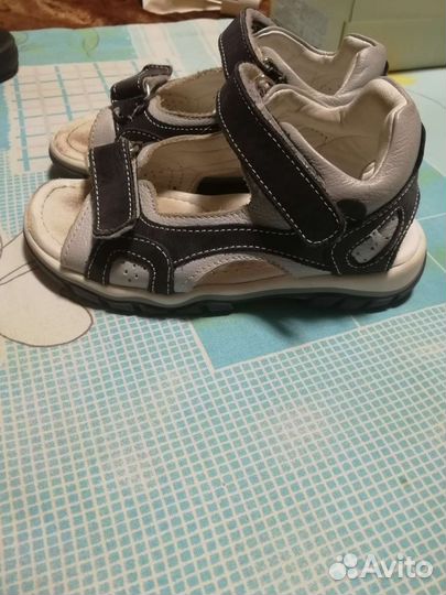Сандалии кожаные для мальчика 28размер