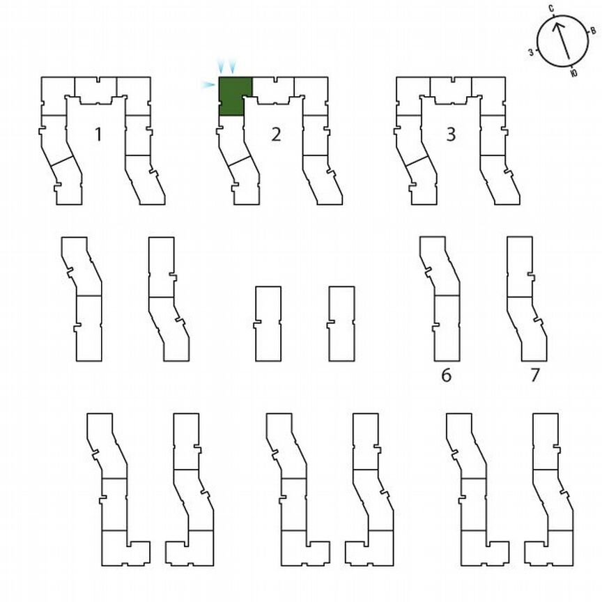 3-к. квартира, 70 м², 1/3 эт.