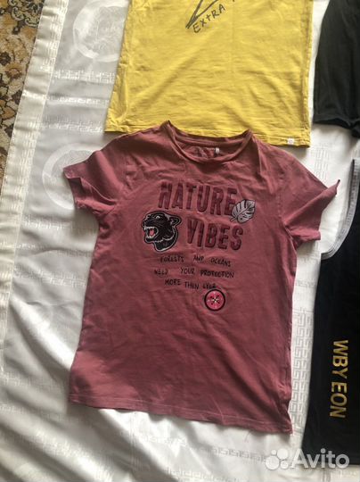 Футболки пакетом на мальчика рост 140-152 см