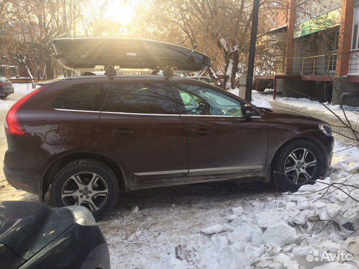 Автобокс багажник на крышу Volvo XC 60