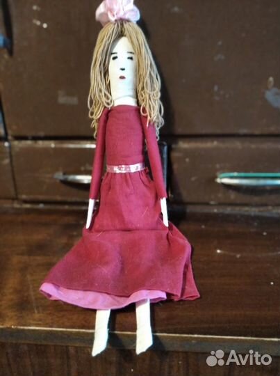 Текстильные куклы ручной работы интерьерные