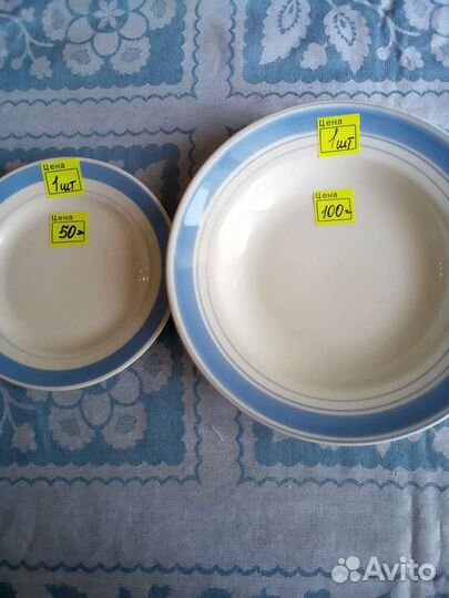 Тарелки разные СССР