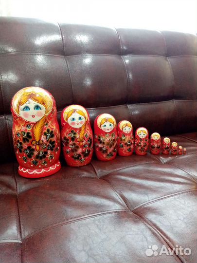 Матрешка 10-ти местная