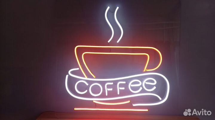 Рекламная вывеска Coffee
