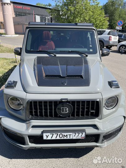 Тюнинг пластик обвес Brabus G63 - Нардо грей Элит