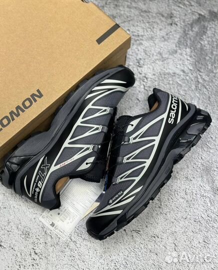 Salomon XT-6 Gore-Tex Black Lunar Rock