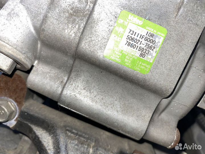 Компрессор кондиционера EL15 Subaru Impreza Imprez