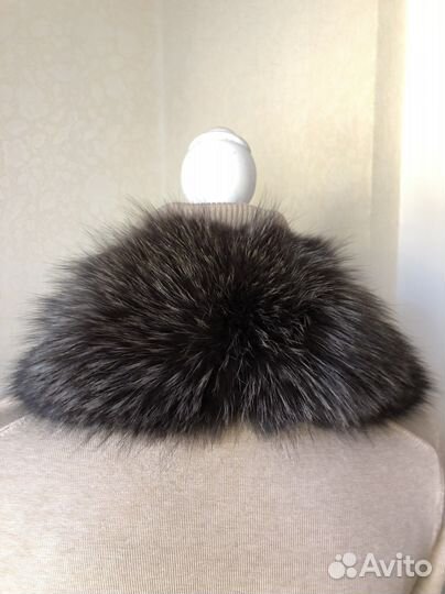 Воротник из натурального меха