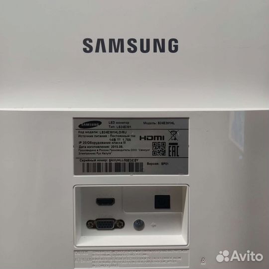 Монитор 24 дюйма samsung