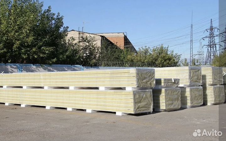 Сэндвич панели PIR (пир) и базальт (мву)