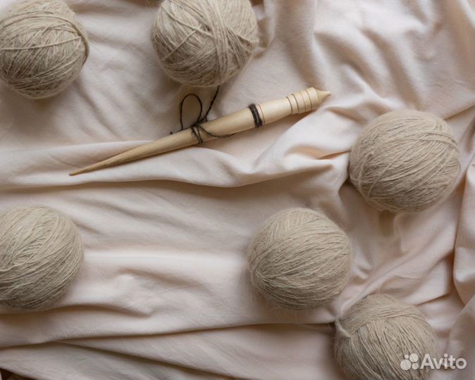 Пряжа из пуха тибетского мастифа