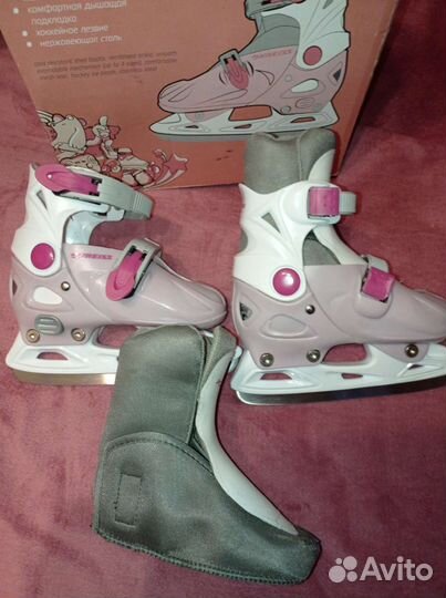 Коньки раздвижные детские