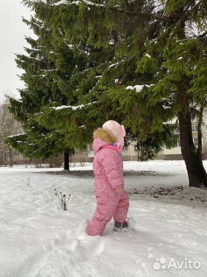 Зимний комбинезон для девочки