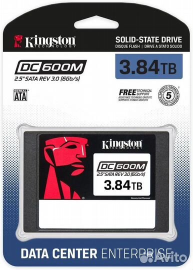 Жесткие диски и SSD Kingston sedc600M/3840G