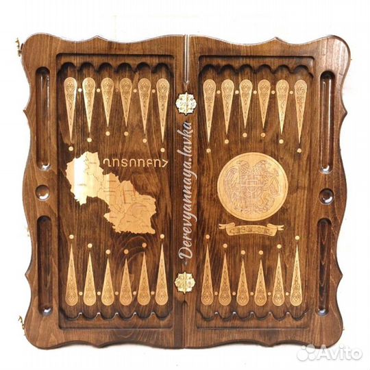 Нарды резные 