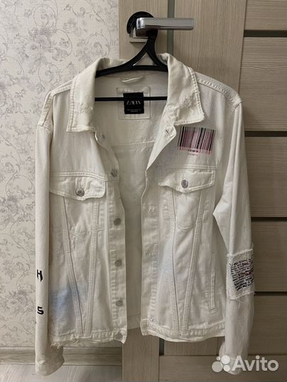 Джинсовая куртка zara